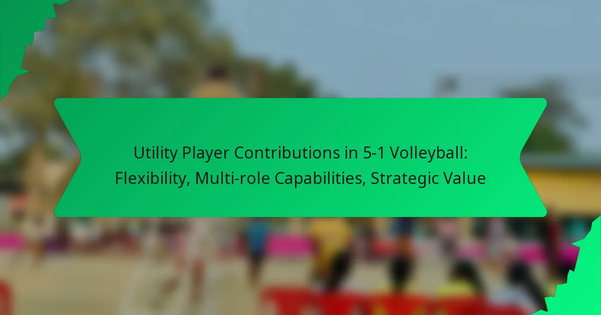 Utility Player Contributions in 5-1 Volleyball: Flexibility, Multi-role Capabilities, Strategic Value